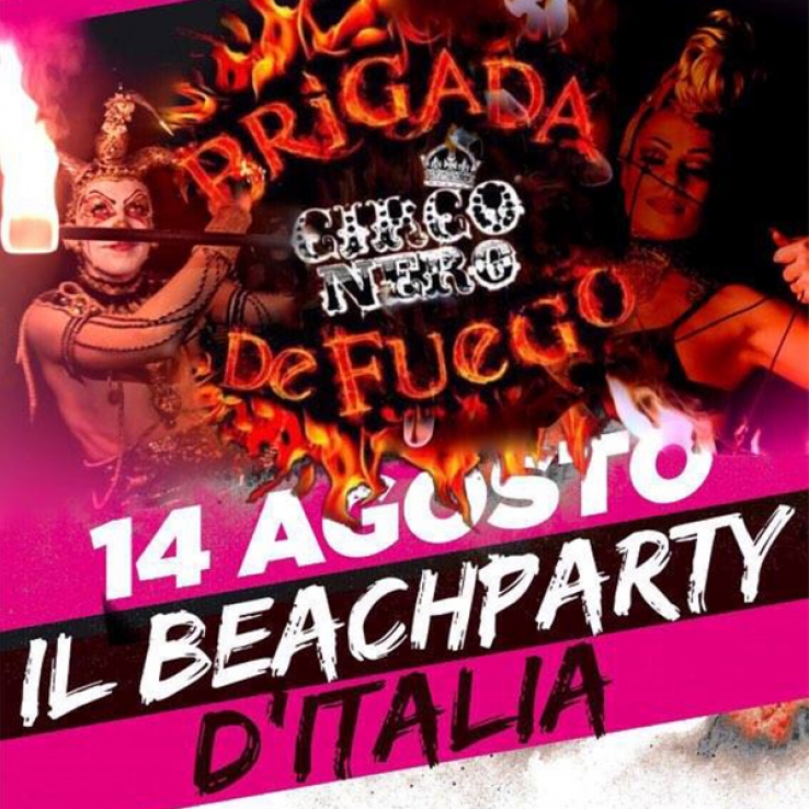 "Brigada de Fuego " Beach Party @ CECINA August 14